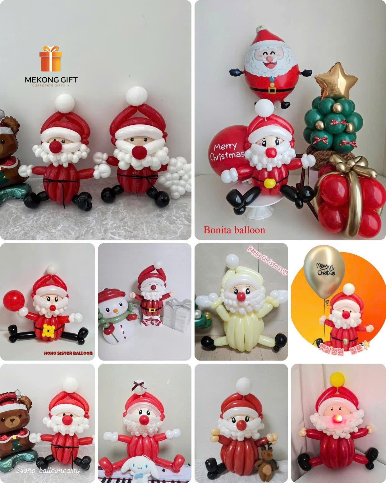 Làm quà tặng bằng bong bóng tạo hình thành các nhân vặt theo yêu cầu